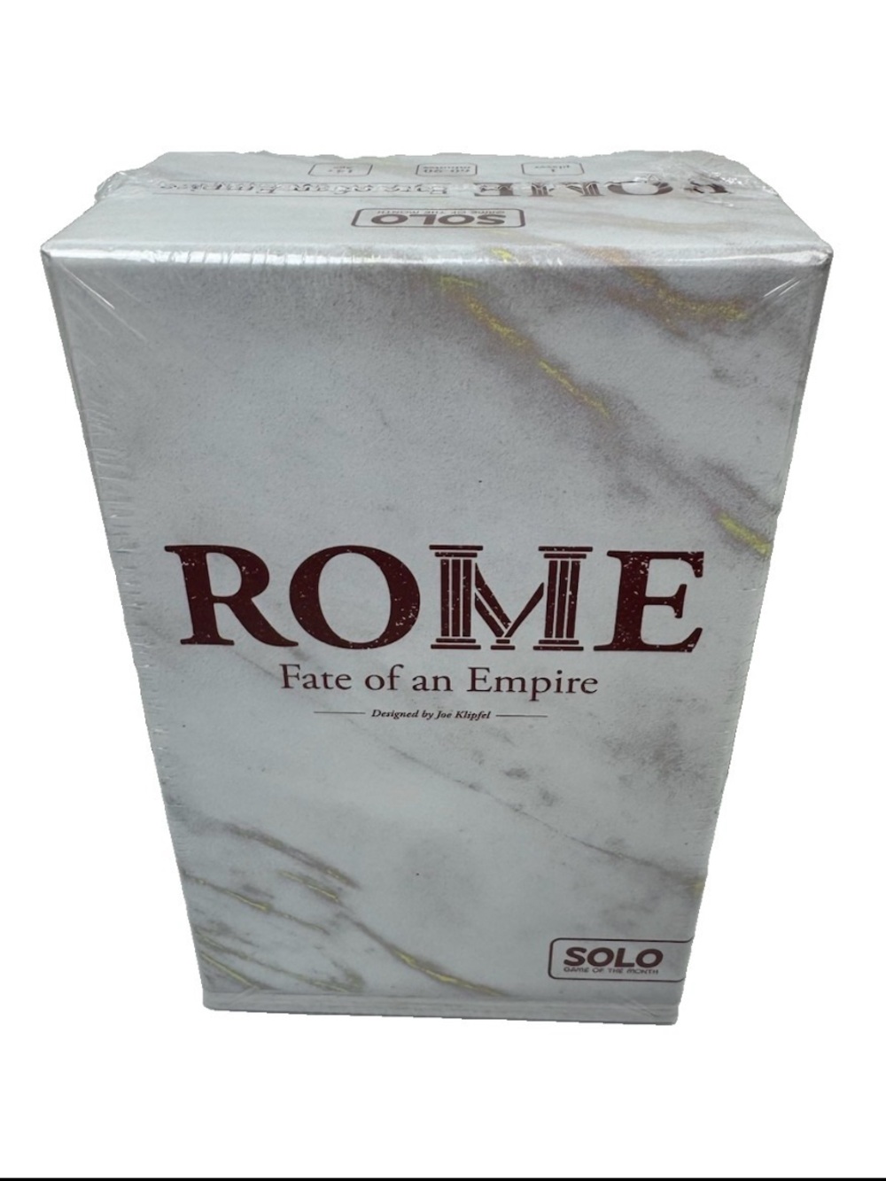 Fate of an Empire Deluxe Board Game -Solo Game Of The Month Sealed Joe Klipfel